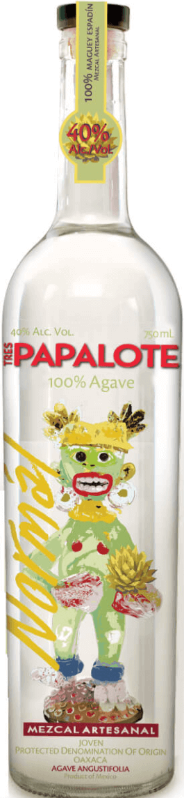 Tres Papalote Artesanal Mezcal Joven