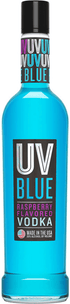 UV Blue Raspberry Flavored Vodka 750ml Bottle