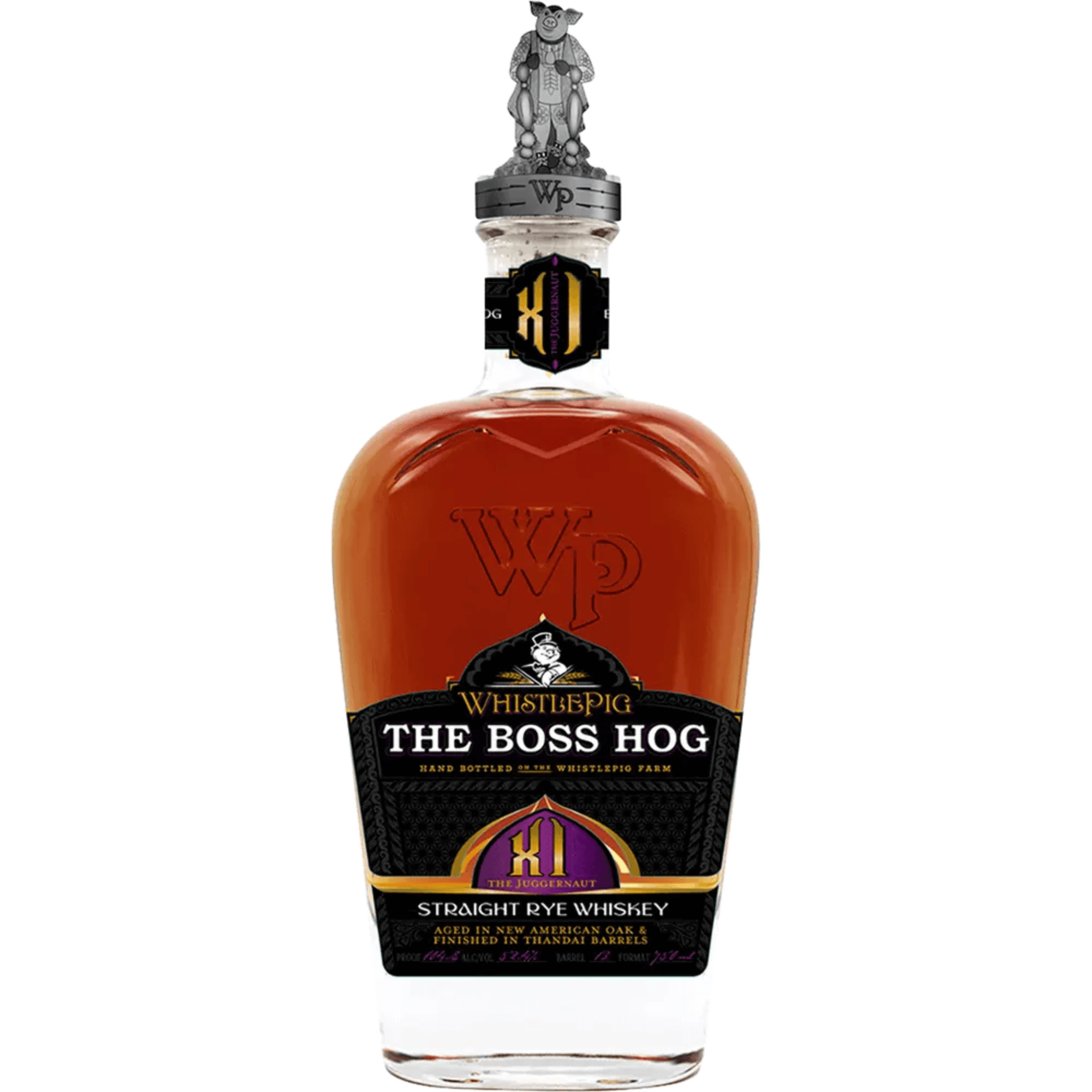 WhistlePig Boss Hog XI Juggernaut 750ml