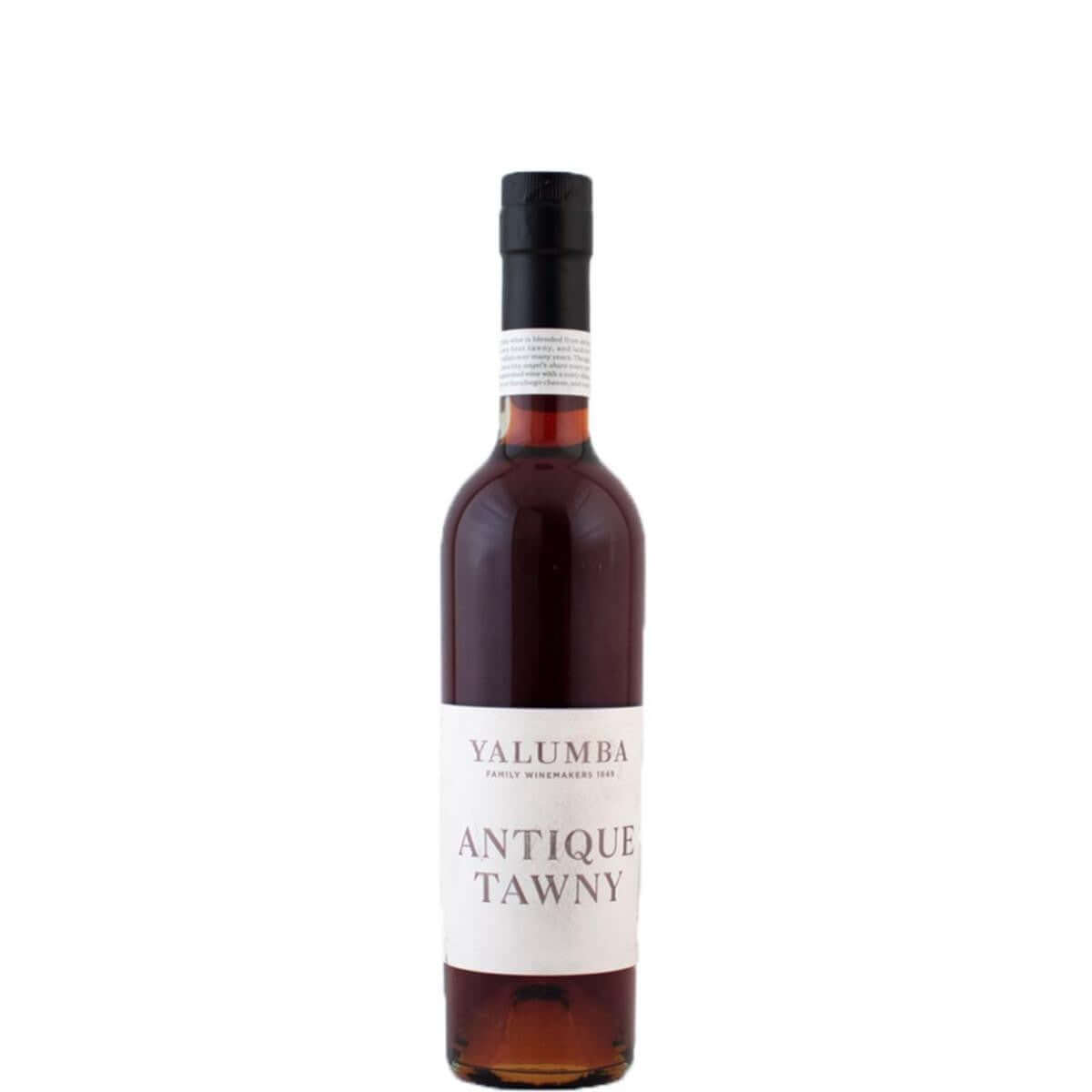 Yalumba Antique Tawny Port 375ml bottle, Barossa Valley fortified wine, Australia&