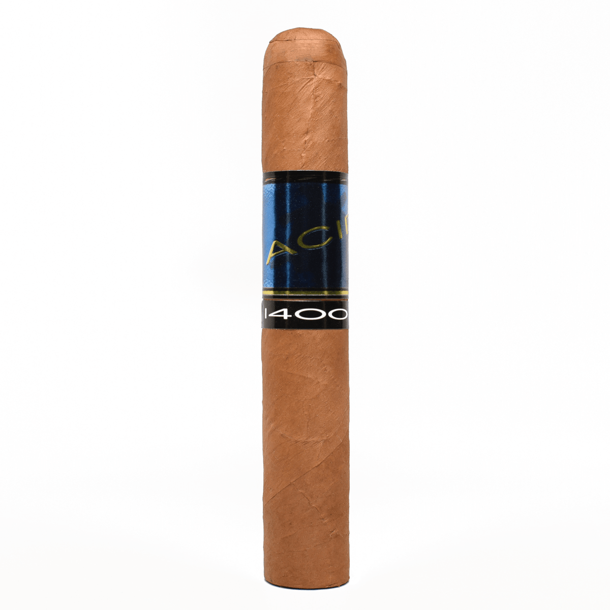 Drew Estate ACID 1400CC cigar with Connecticut Shade wrapper, combining sweet cream and herbal botanicals, 5 x 50 Robusto size.
