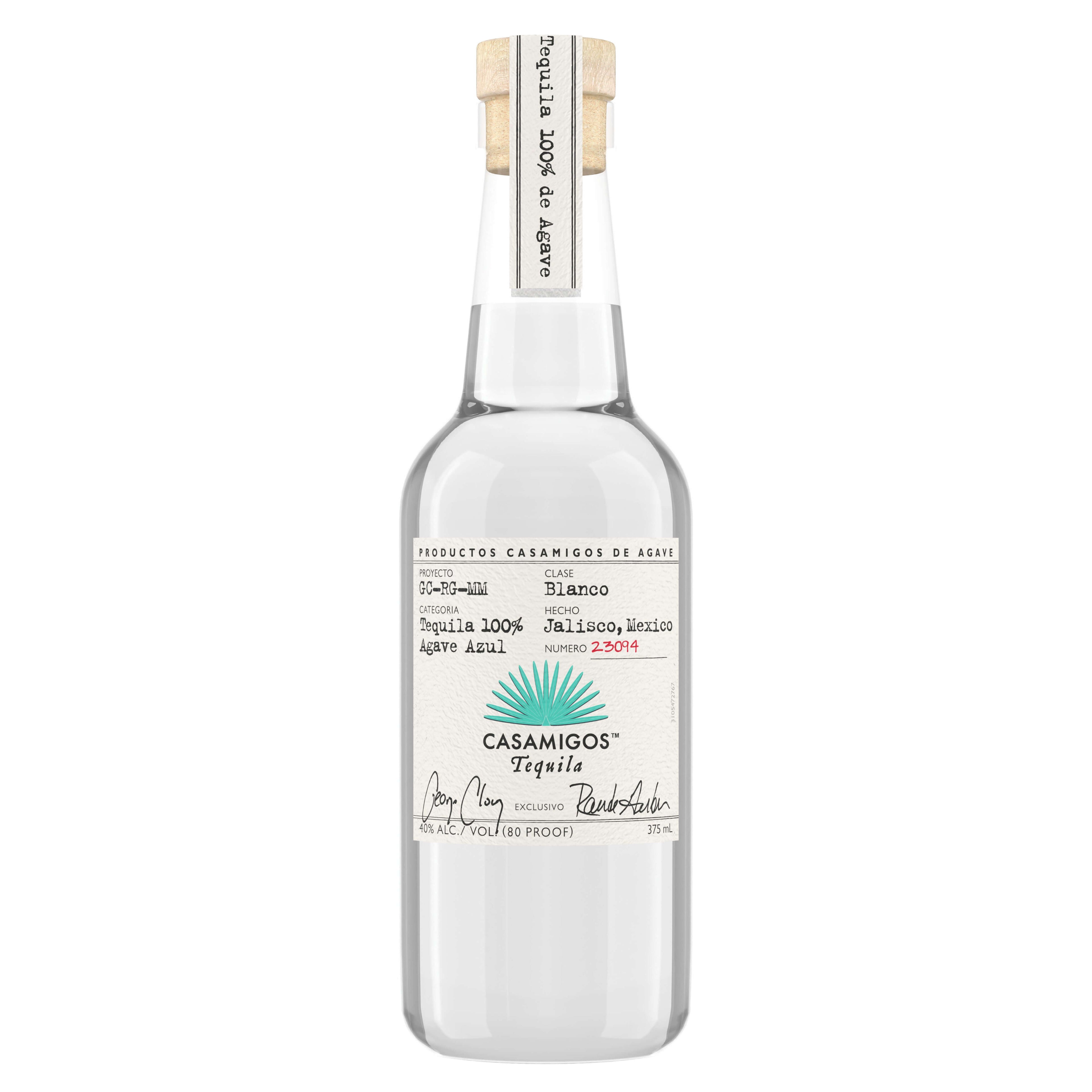 Casamigos Blanco Tequila 375ml bottle, premium tequila from Jalisco&