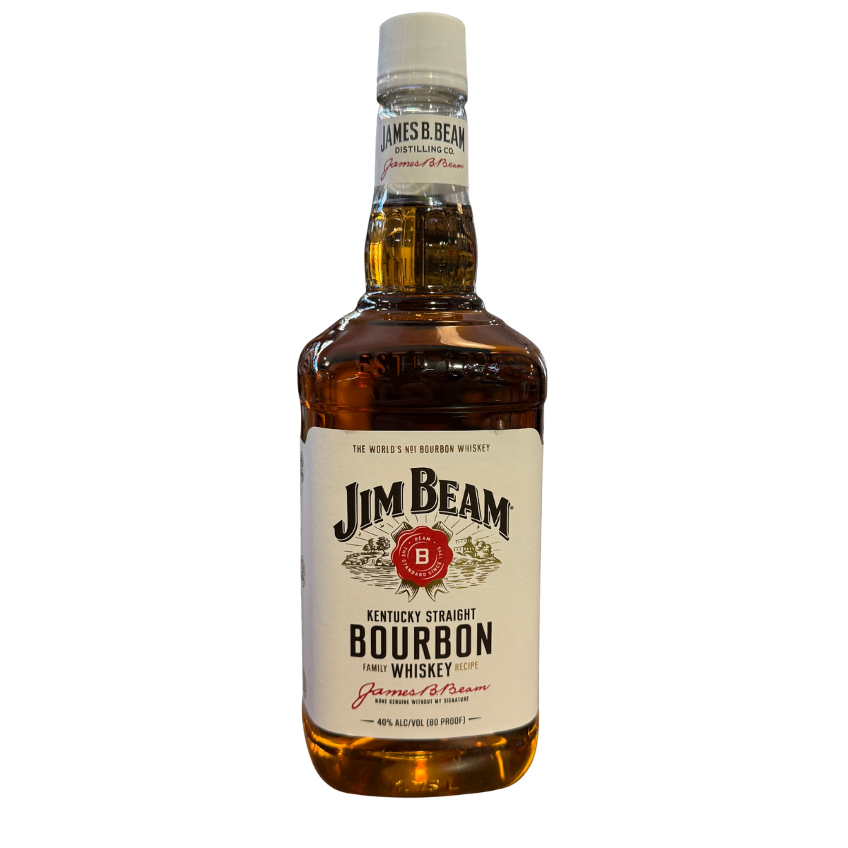 Jim Beam Bourbon White Label 1.75L PET