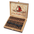 Deadwood Sweet Jane Dia de los Muertos cigars in open wooden box, featuring skull design, 20 count