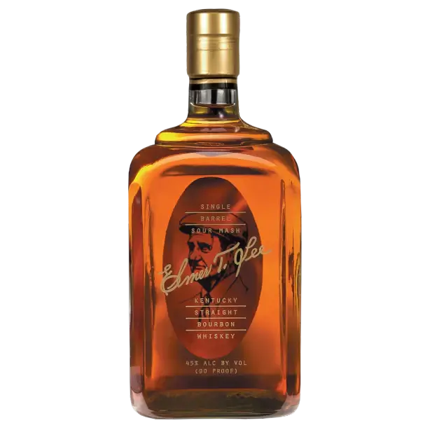 Elmer T. Lee Single Barrel Bourbon 750ml bottle from Buffalo Trace Distillery, Kentucky, USA