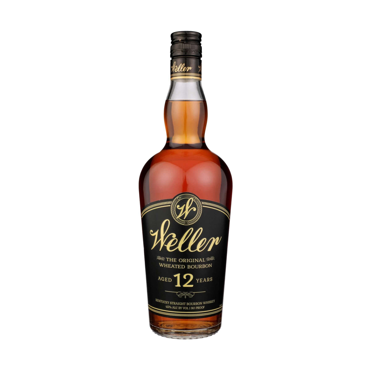 Bottle of Weller 12 Year Wheated Bourbon 750ml from Buffalo Trace Distillery in Kentucky