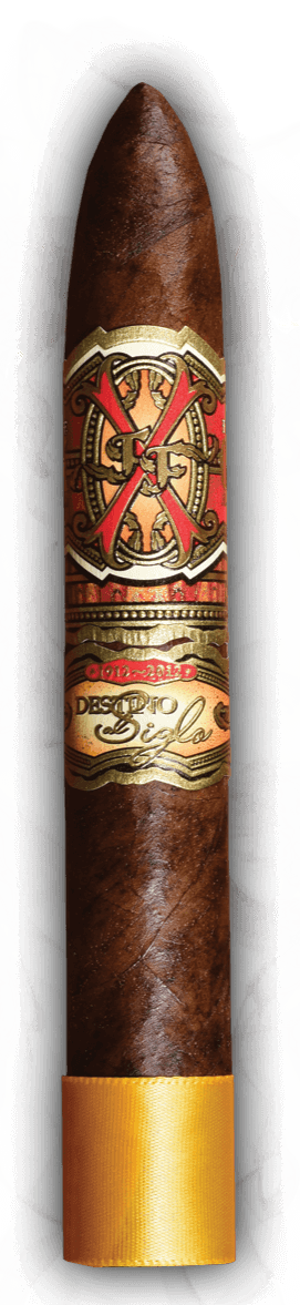 Arturo Fuente OpusX Oscuro Super Belicoso Cigar, Dominican origin with full strength and rich flavors, sun grown maduro wrapper.