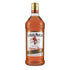 Captain Morgan Spiced Rum 1.75L bottle with iconic pirate logo and label, crafted in U.S. Virgin Islands by Captain Morgan Rum Company.