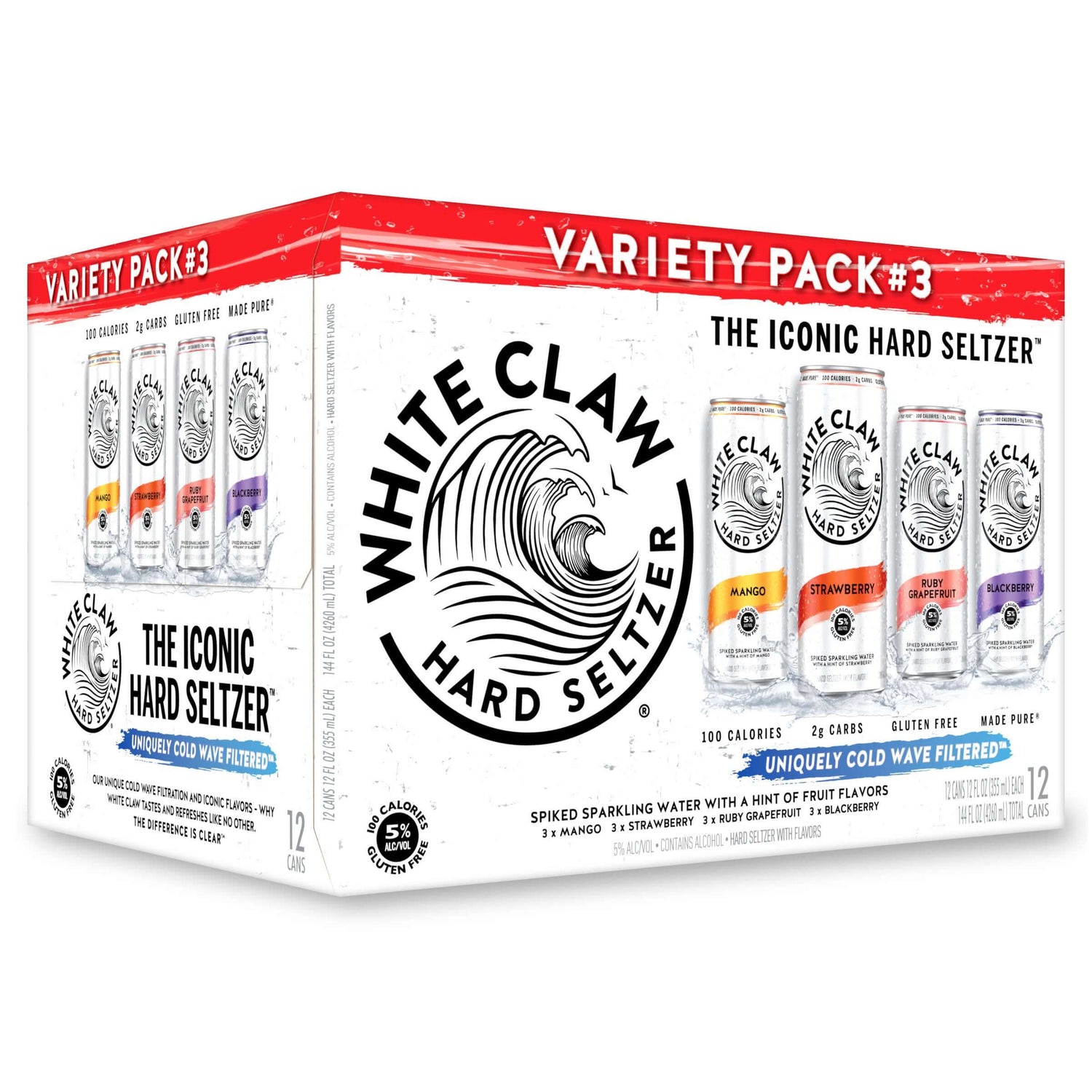 White Claw Variety Pack 