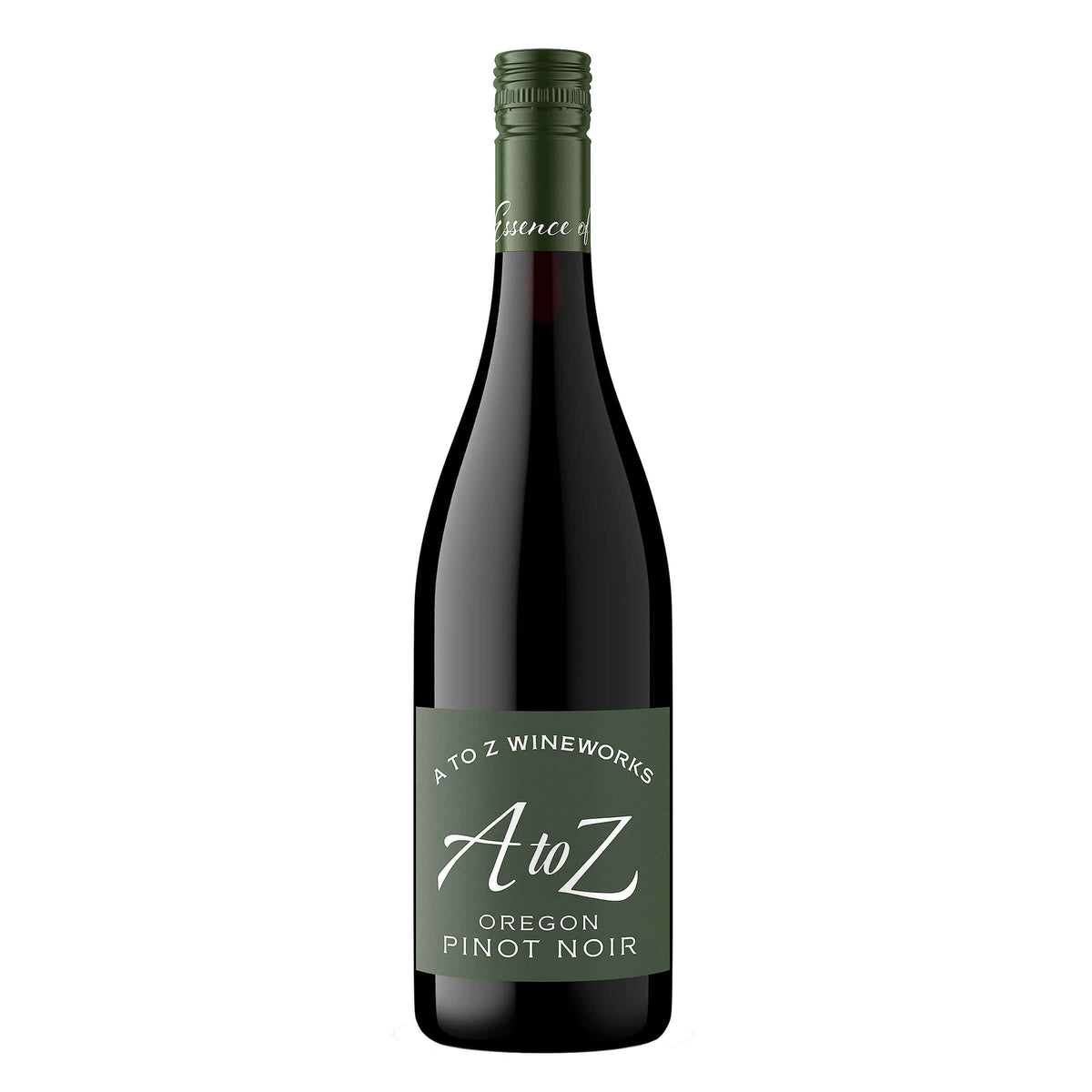 A to Z Oregon Pinot Noir 2022 750ml bottle of red wine from sustainable vineyards, featuring delicate flavors of red berries and cherry.