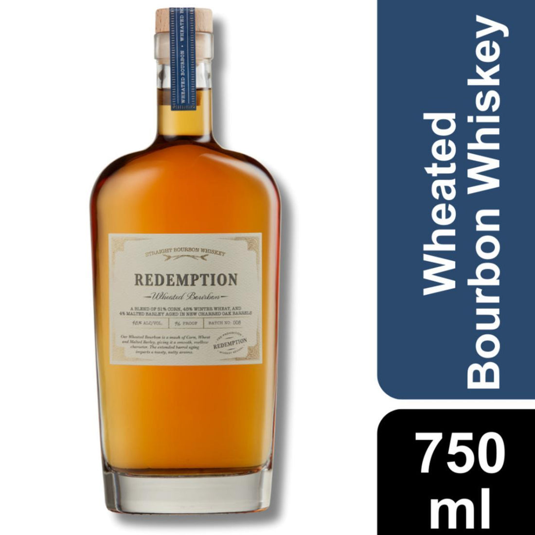 Redemption Wheated Bourbon 750mL