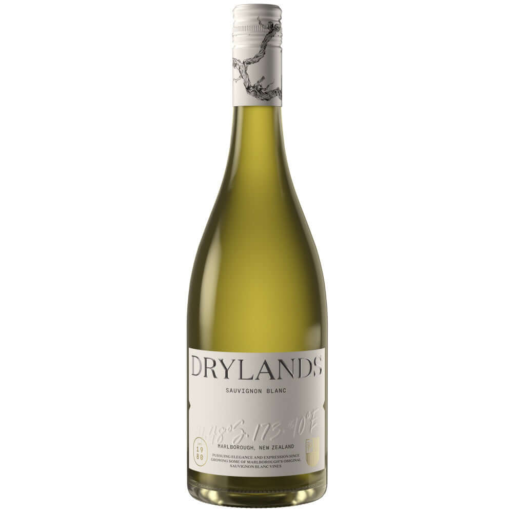 Drylands Sauvignon Blanc 750ml white wine bottle from Marlborough, New Zealand