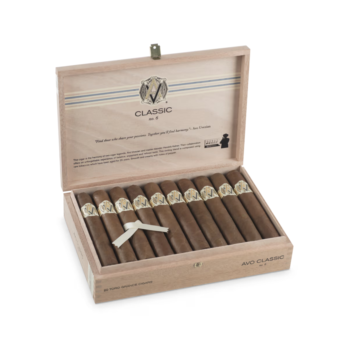 AVO Classic No.6 Toro Grande 20ct BOX