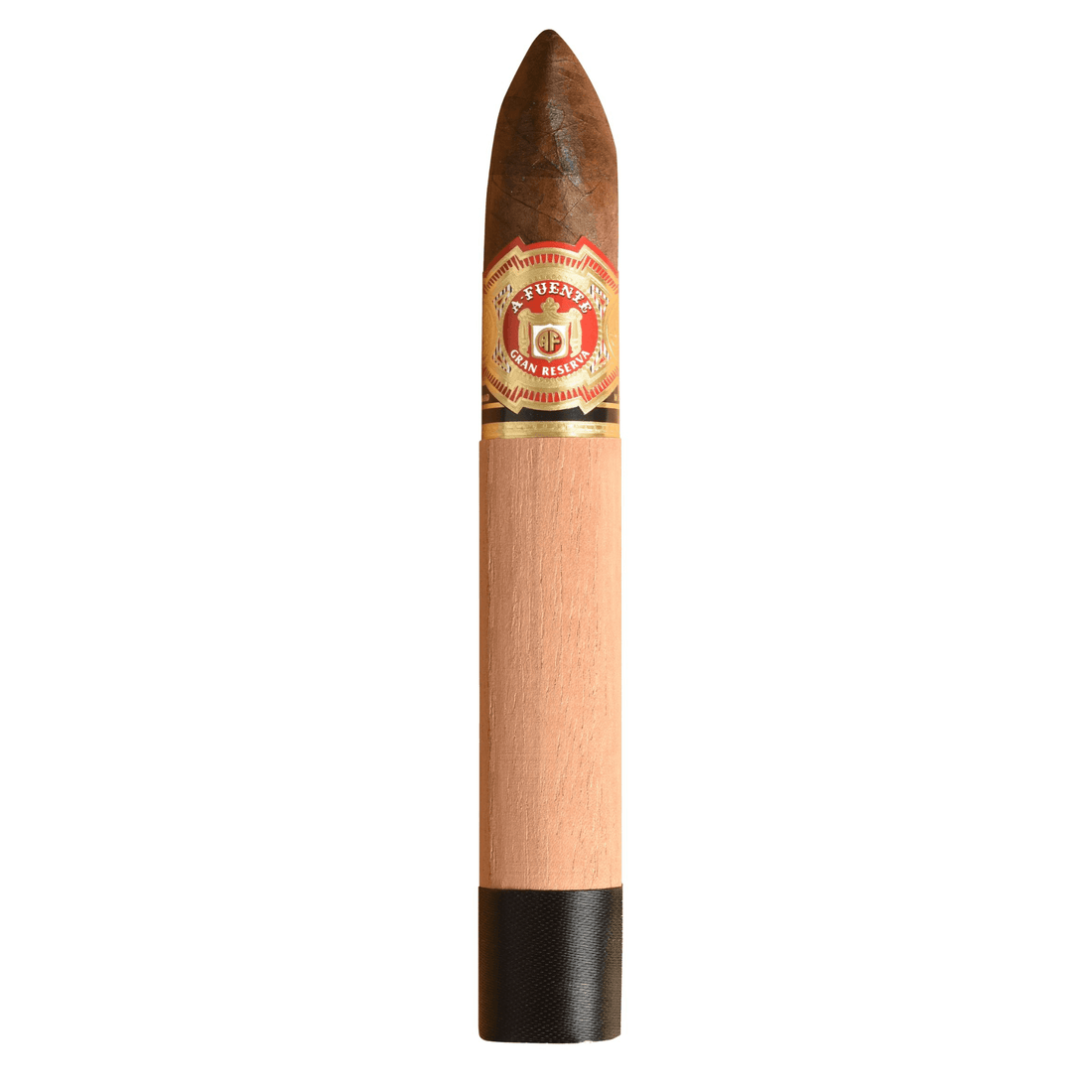 Arturo Fuente Chateau Fuente Cuban Belicoso Sun Grown cigar with Ecuadorian wrapper, medium to full strength, 5.75 x 52.