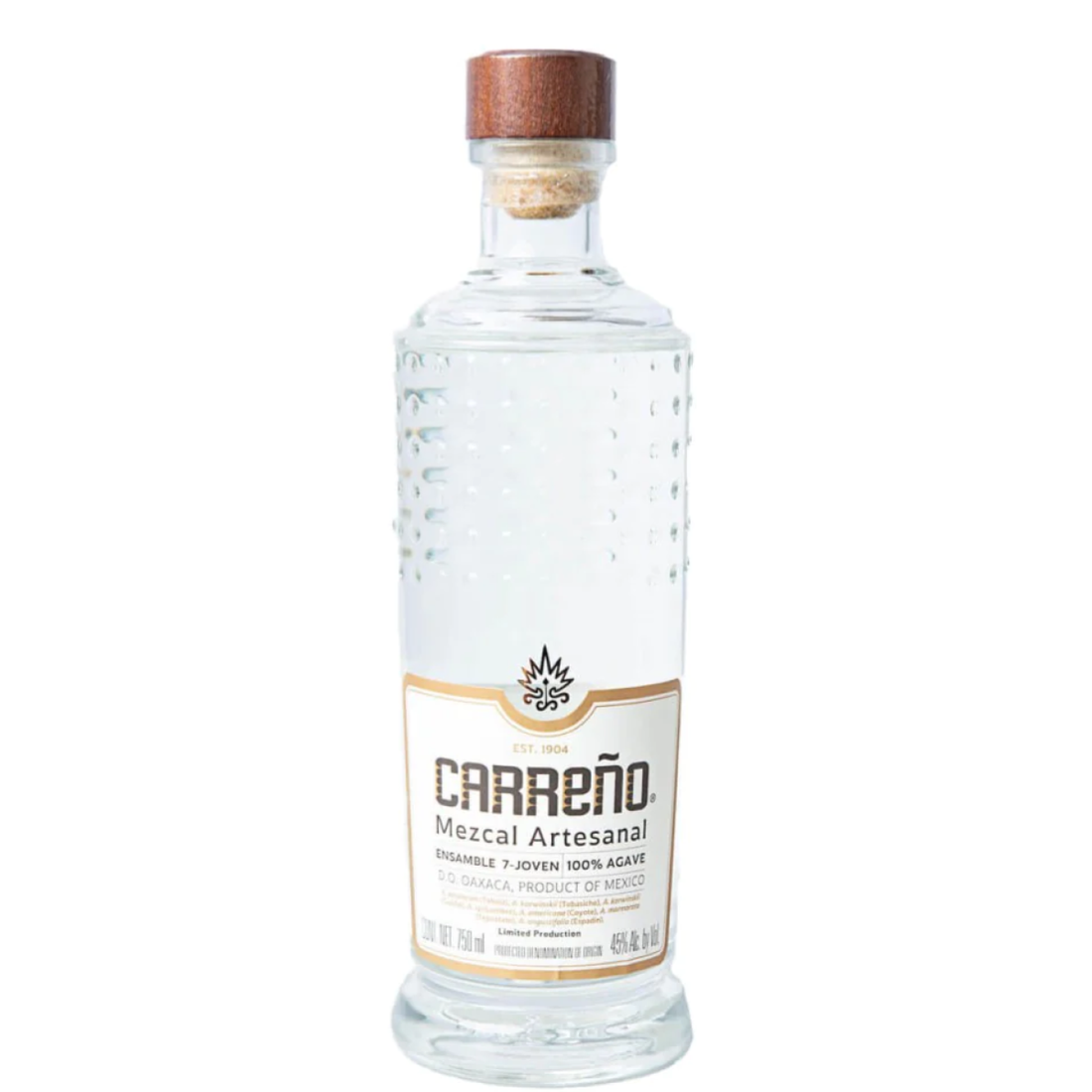 Carreno Ensamble 7-Joven Artesanal Mezcal 750ml