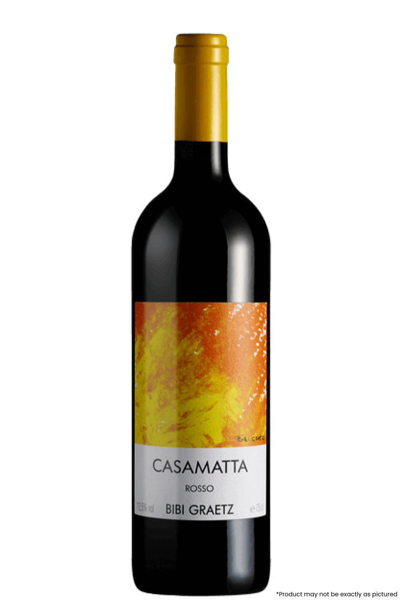 Type: Red Wine

Varietal: Sangiovese

Region: Toscana IGT

Country: Italy

Size: 750ml

ABV: 12.5%

Notes: Bibi Graetz founded his winery in 2000 on the grounds of his family’s home, Castello di Vincigliata which is located in the hills of Fiesole just north of Florence, Italy. The 7.4 acre vineyard that surrounds the Castello was planted by Bibi’s parents in 1971. A graduate of the dell’Arte in Florence, this artist-turned-winemaker began producing classic Tuscan varietals in the 1990’s when the family’s v