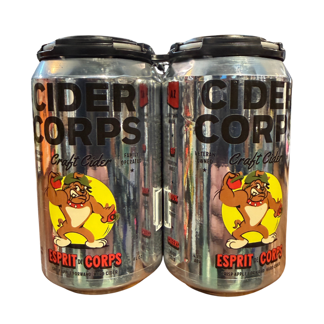 Cider Corp Esprit Apple Cider 4 Pack | 12oz Cans
