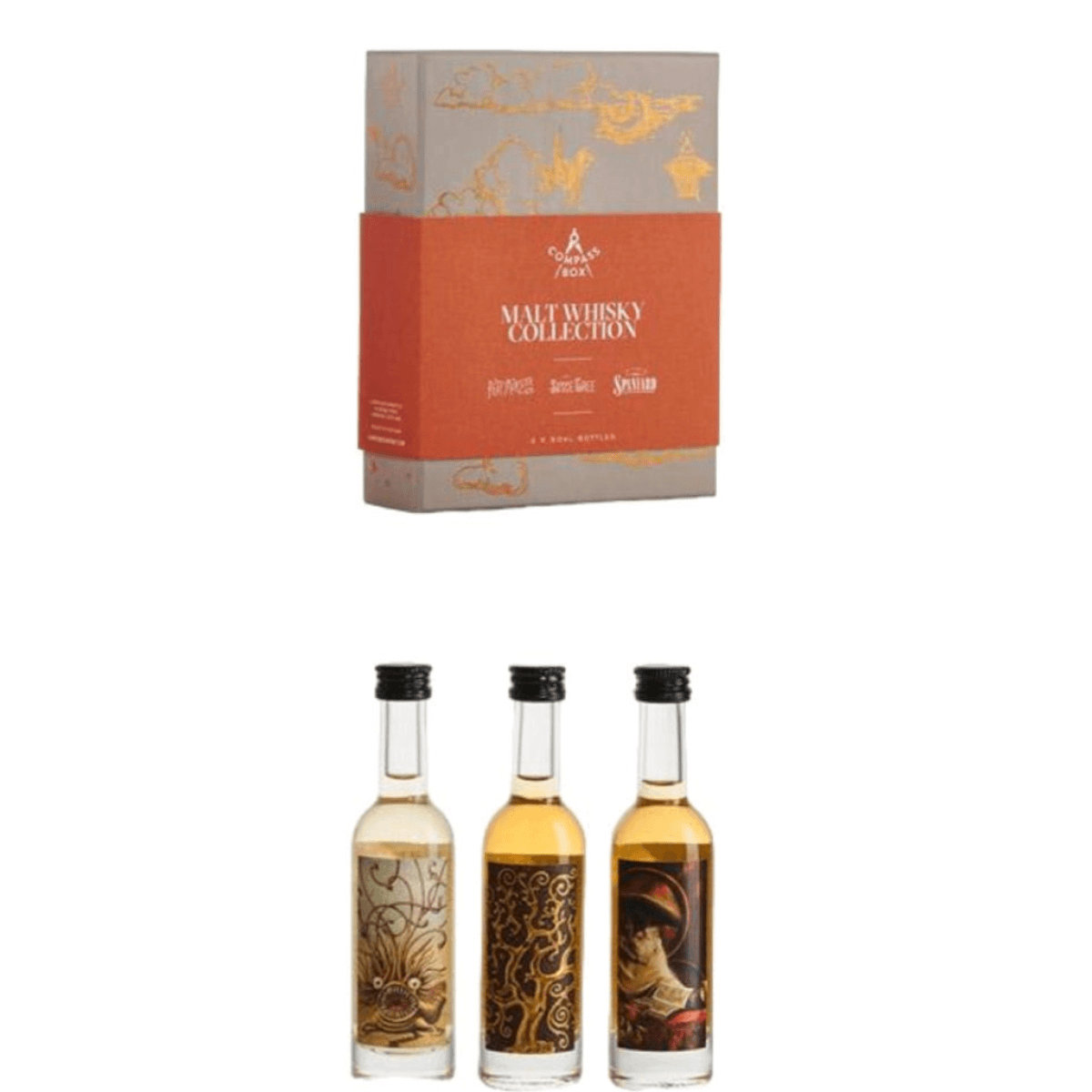 Compass Box Malt Whisky Collection 3X50ml Gift Set