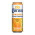 24oz can of Corona Sunbrew Citrus Cerveza, a Mexican lager with citrus infusion, featuring orange and lime imagery on the label.