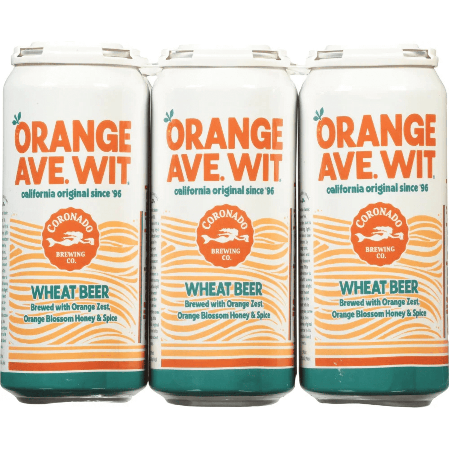 Coronado Orange Ave Wit Wheat Beer 6 Pack | 16oz CANS