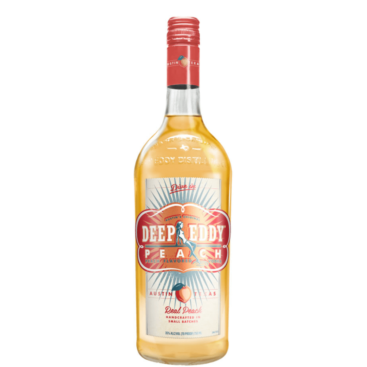Deep Eddy Peach Vodka 750ml
