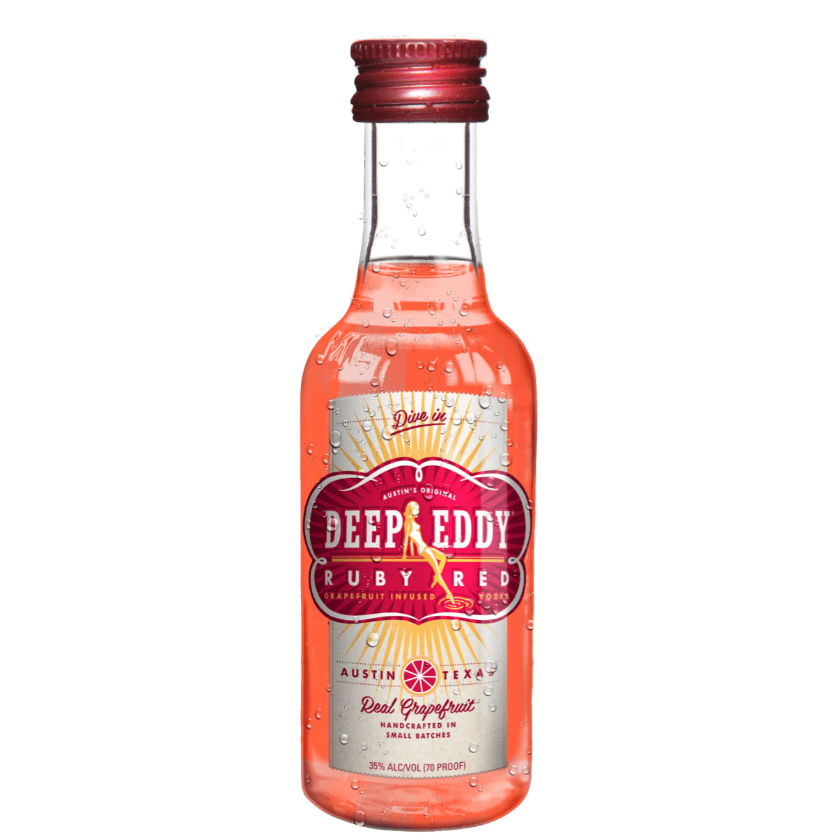 Deep Eddy Ruby Red Grapefruit Vodka 50ML