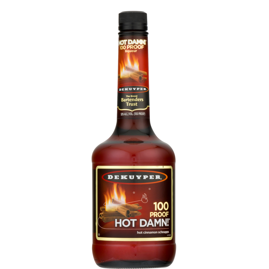 Dekuyper Hot Damn 100 Proof 750ml