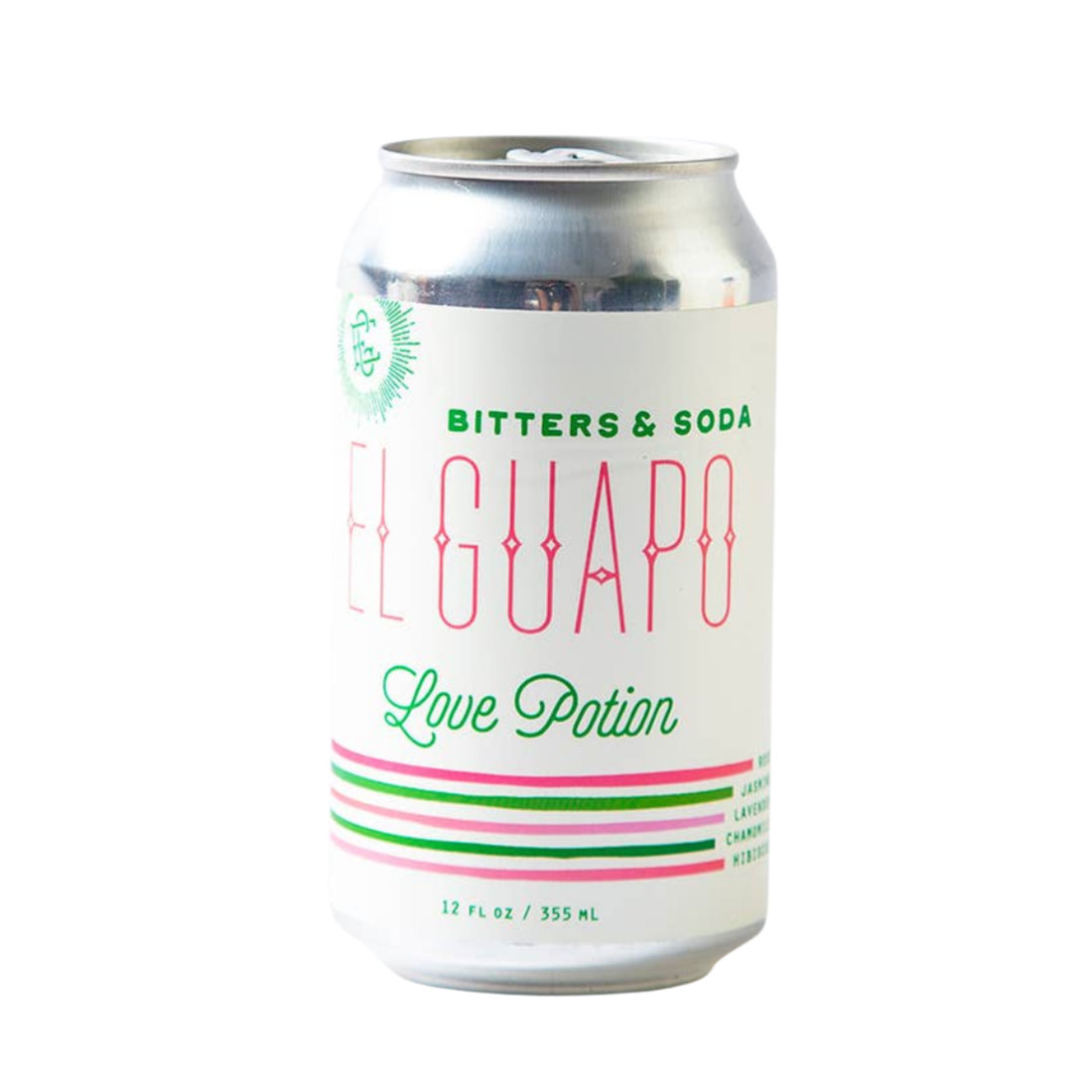 El Guapo Bitters &amp; Soda Love Potion 12oz CAN