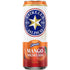 Estrella Jalisco Mango Michelada 25oz can with fruit and chili design, Mexican-style beer cocktail with mango and lime flavors.