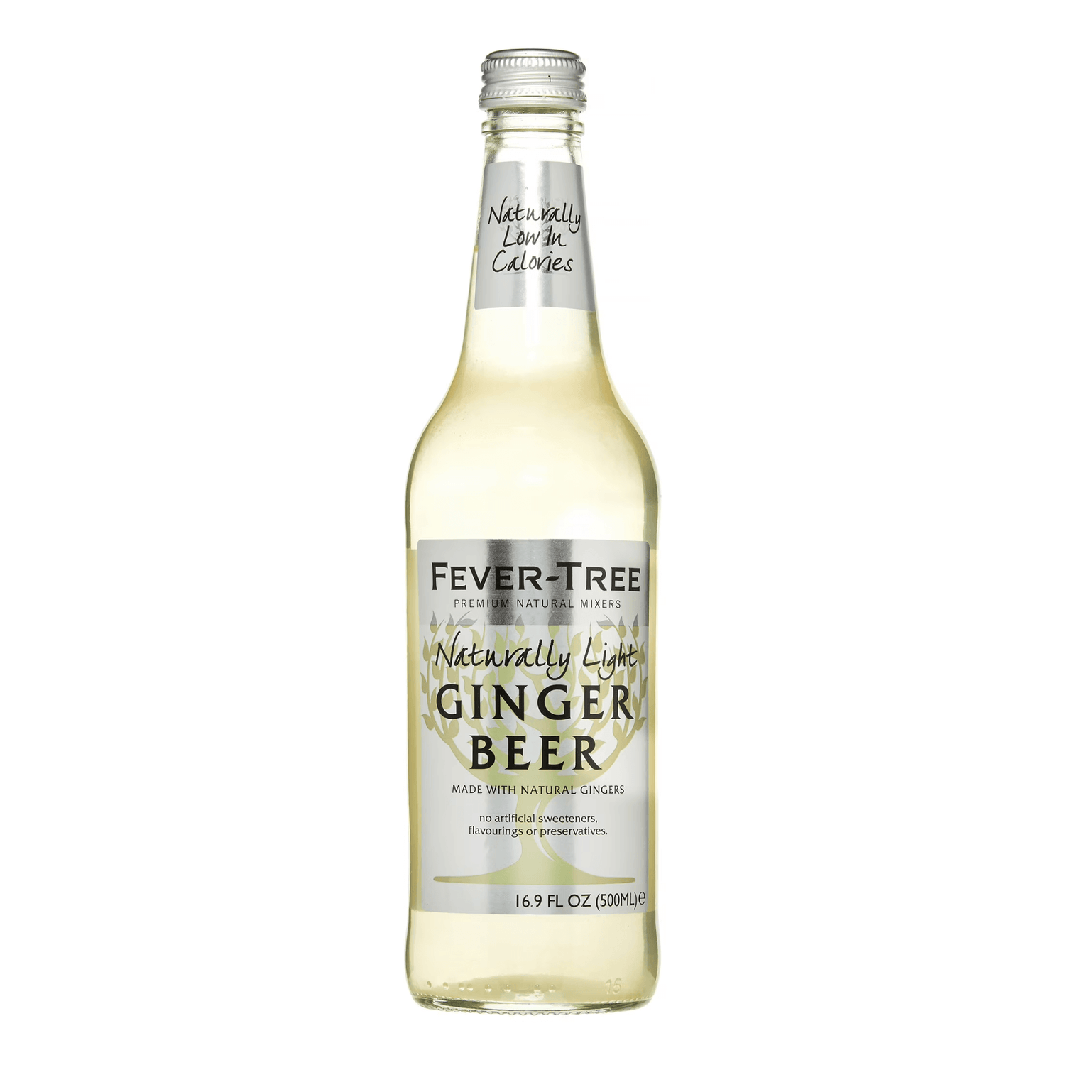 Fever Tree Light Ginger Beer 500ml (16.9oz)