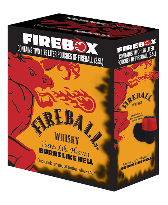 Fireball Bag in a Box 3.5L – Park Plaza Liquor and Deli