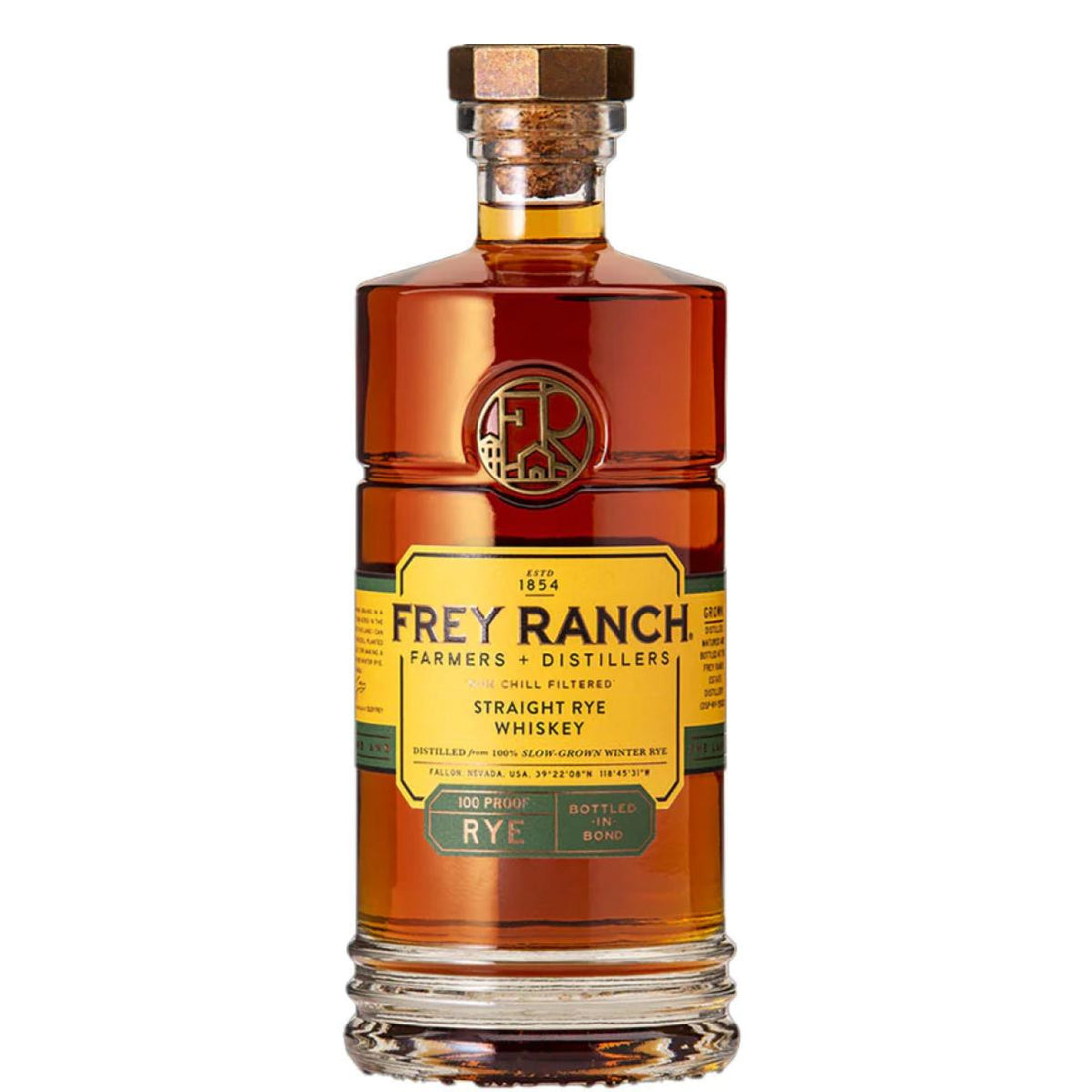 Frey Ranch Bottled in Bond Rye Whiskey 750ml