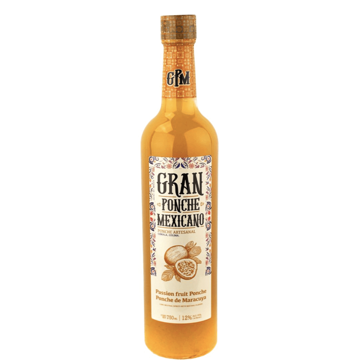 Gran Ponche Mexicano Passionfruit 750ml