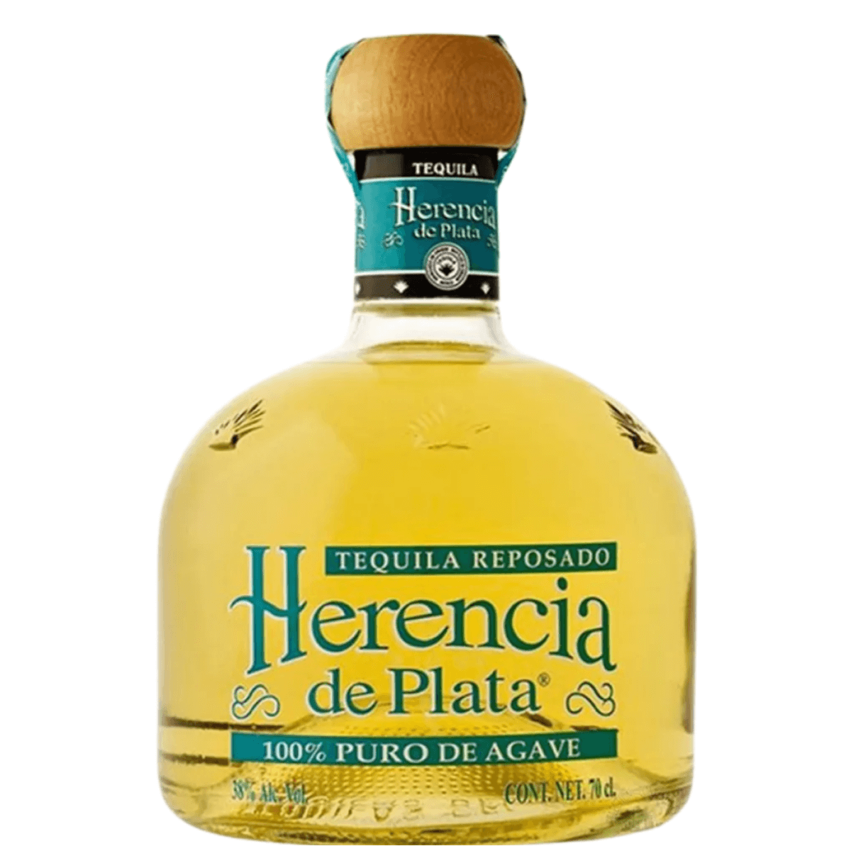 Herencia Reposado Tequila 750ml bottle featuring oak-aged Jalisco tequila with 100% agave and 40% ABV.