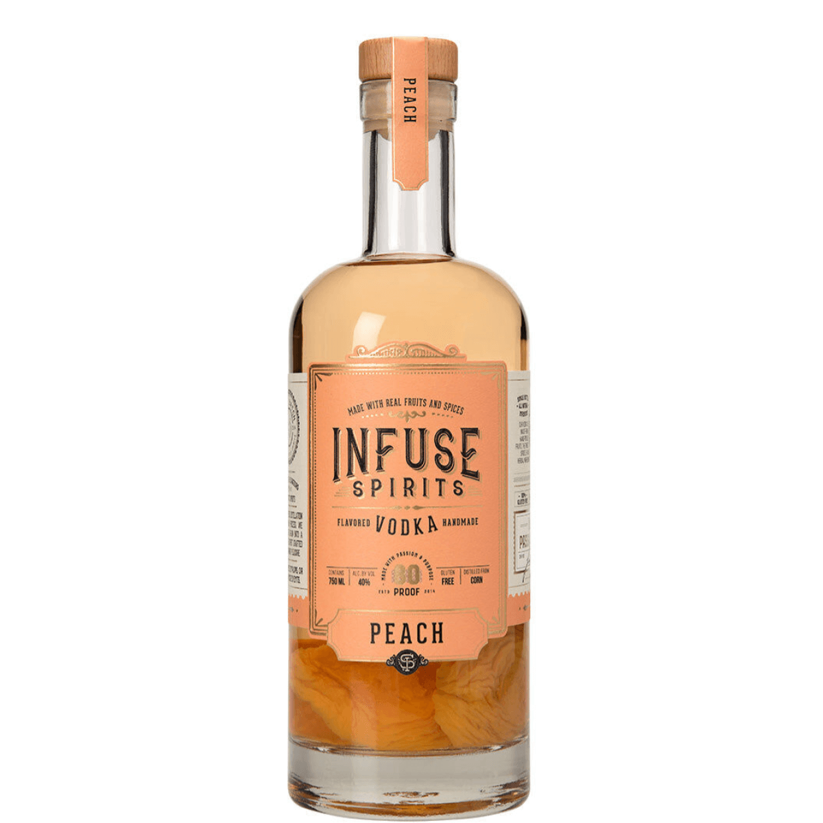 Infuse Spirits Peach Vodka 750ml