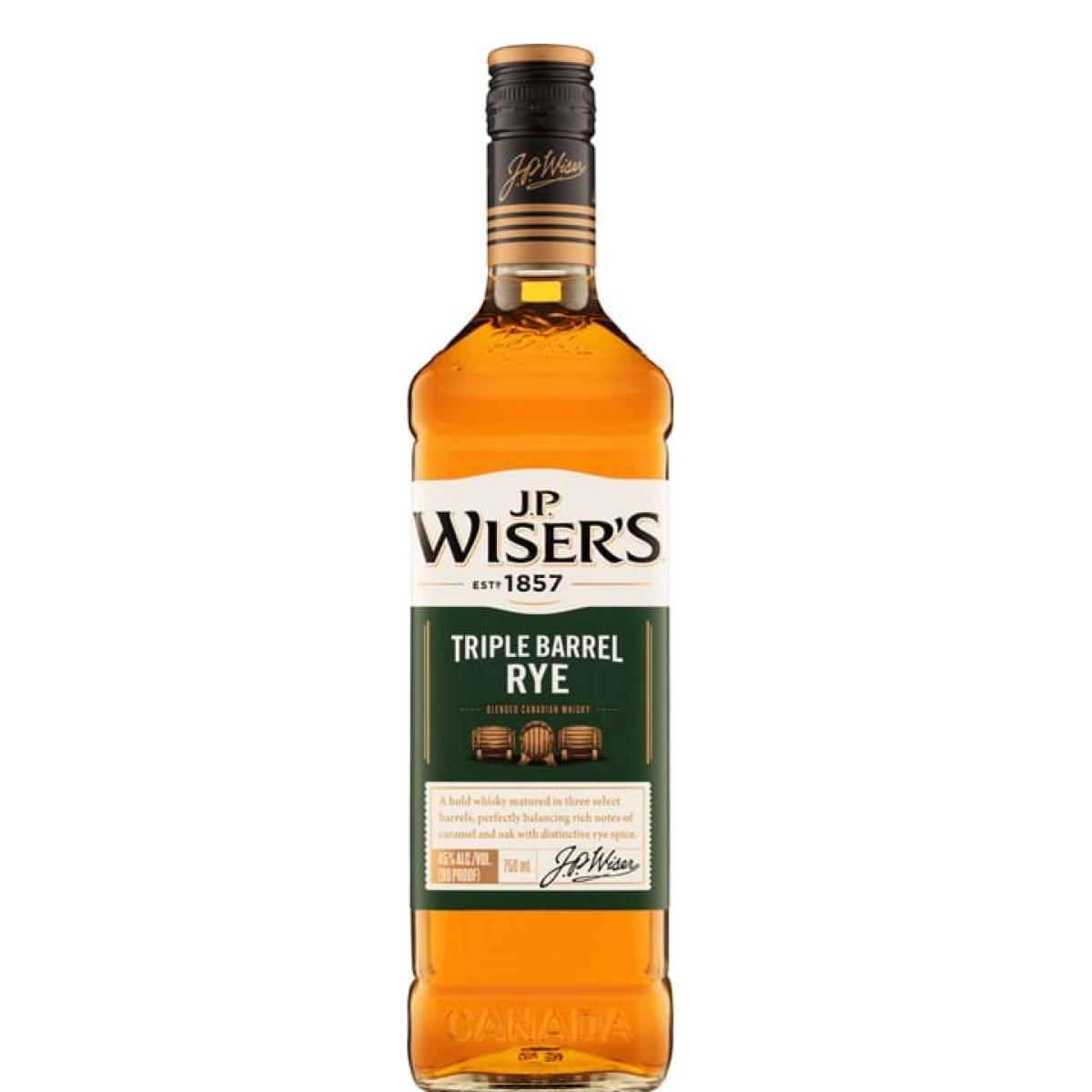 JP Wisers Canadian Rye 750ml