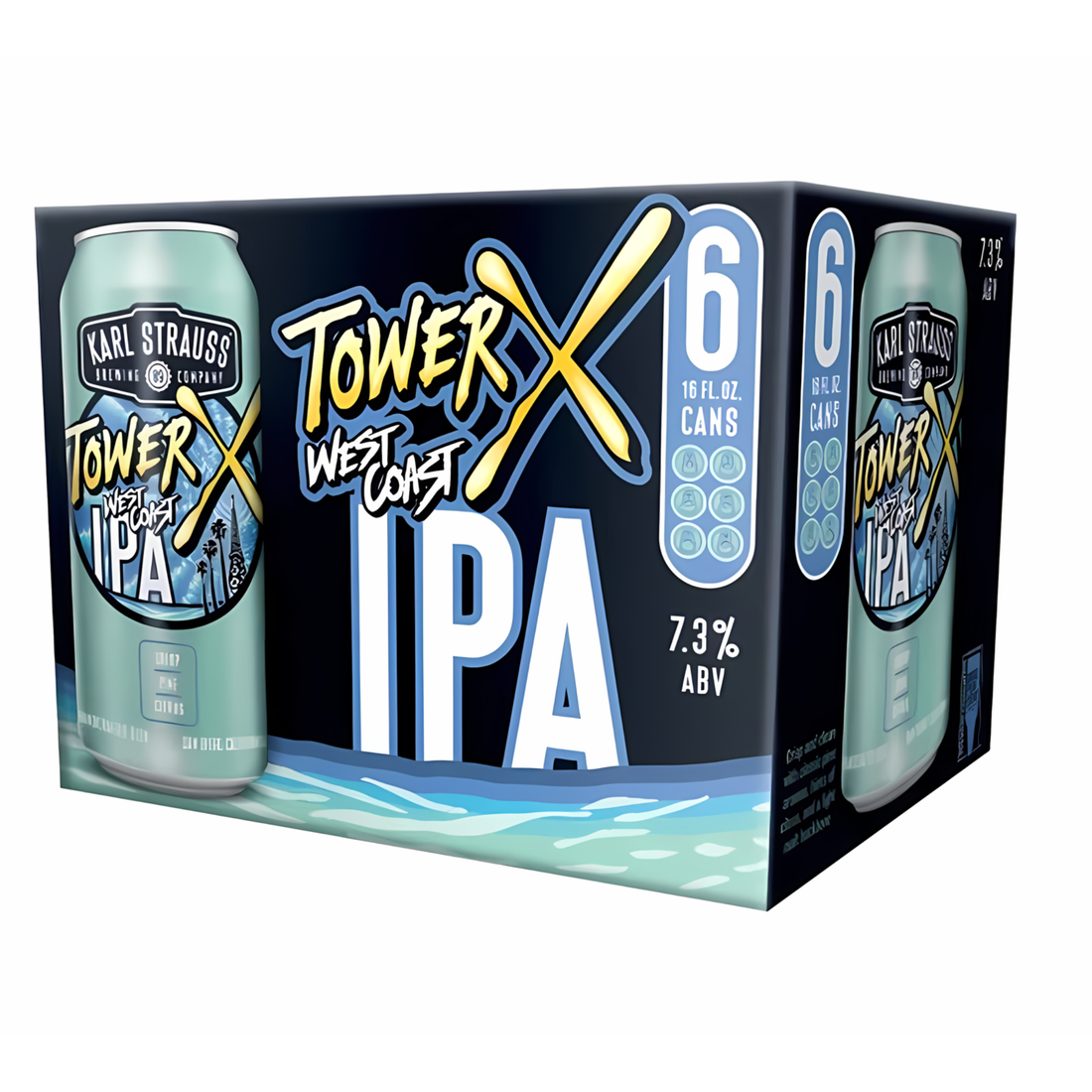 Karl Strauss Tower X IPA 6 Pack | 16oz Cans