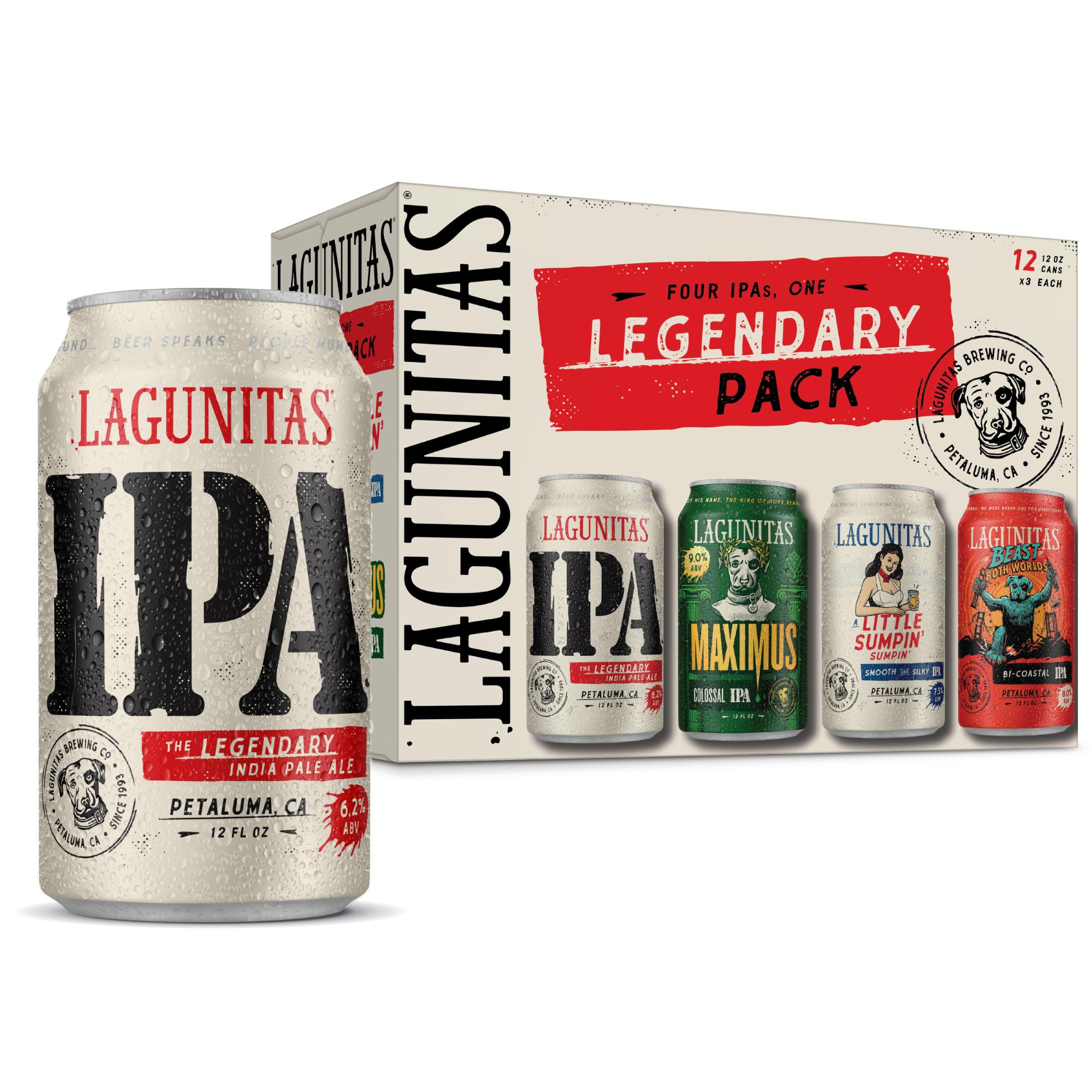Lagunitas Legendary Variety 12 Pack | 12oz Cans – Park Plaza Liquor and ...