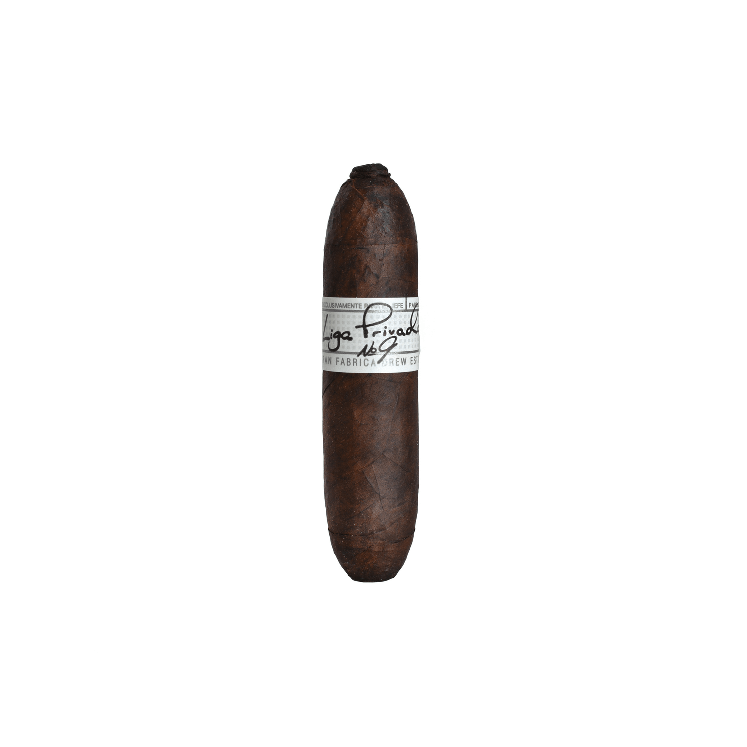 Liga Privada No. 9 Flying Pig cigar, Connecticut Broadleaf Oscuro wrapper, full-bodied, rich espresso, cocoa notes, 4.13 x 60 size