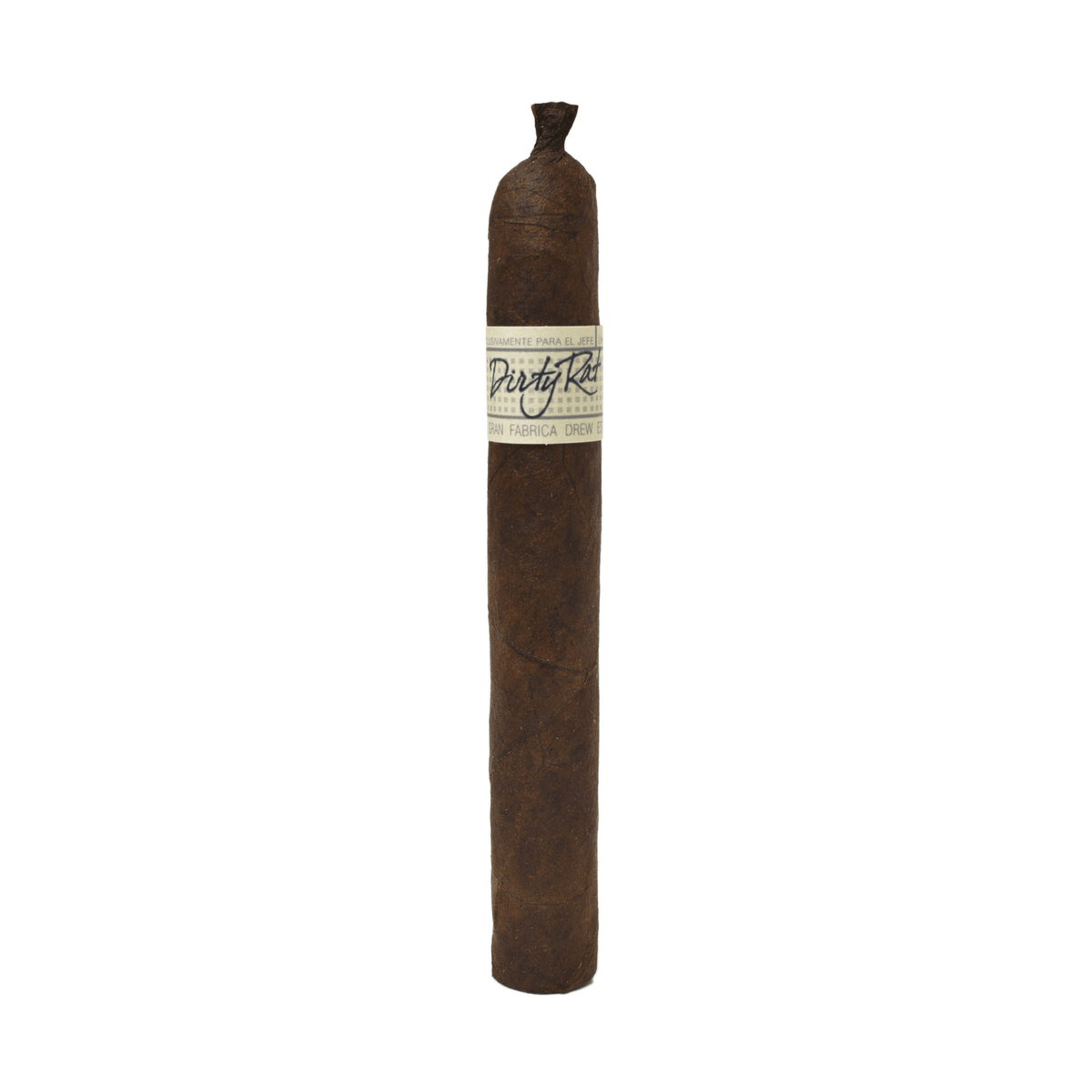 Liga Privada Unico Dirty Rat cigar with a dark Connecticut Broadleaf wrapper, offering bold flavors like dark chocolate and espresso.
