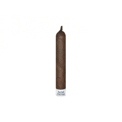 Liga Privada Unico Papas Fritas cigar with Connecticut Broadleaf Oscuro wrapper, showcasing premium Nicaraguan craftsmanship.