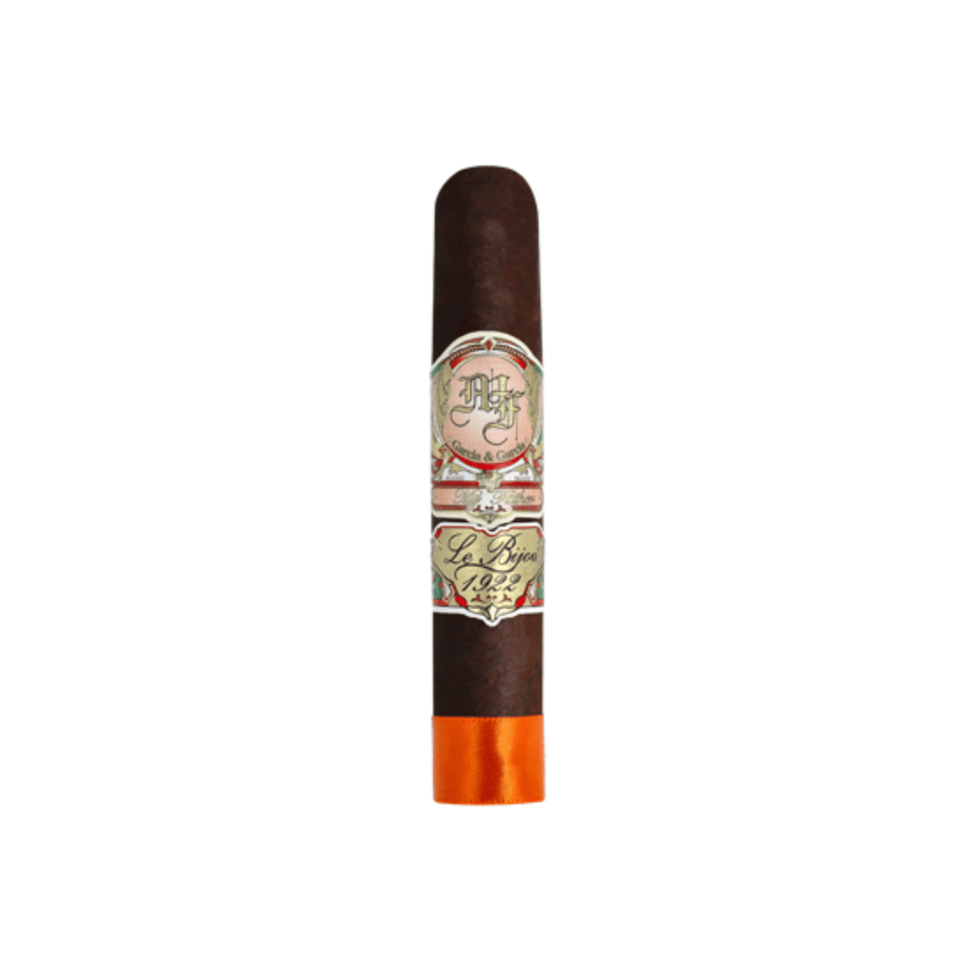 My Father Le Bijou 1922 Petite Robusto cigar with Nicaraguan Habano Oscuro wrapper, noted for dark chocolate and espresso flavors.