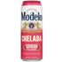 Modelo Chelada Sandía Picante 24oz can featuring watermelon and spicy flavors, Mexican beer cocktail by Grupo Modelo.