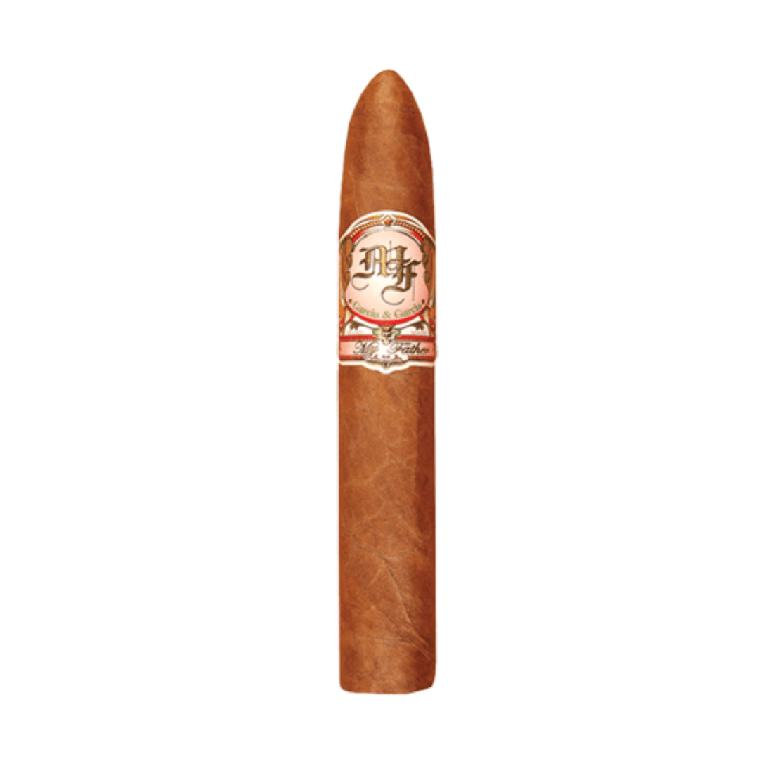 My Father No. 2 Belicoso cigar with Ecuadorian Habano Rosado wrapper, medium to full strength, featuring bold flavors and Nicaraguan origin.