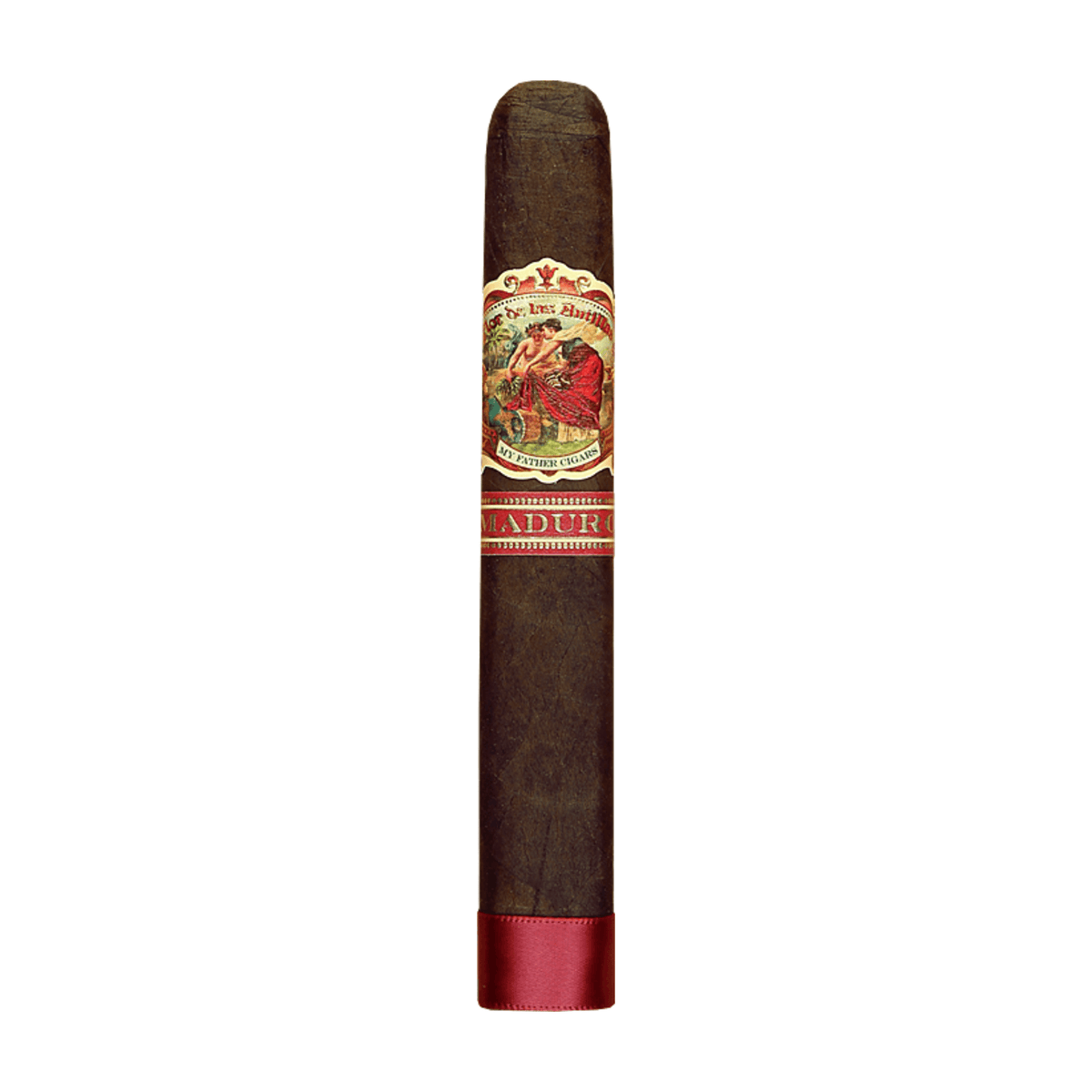 Flor de Las Antillas Maduro Toro cigar with Connecticut Broadleaf wrapper, showcasing bold flavors of chocolate and espresso.