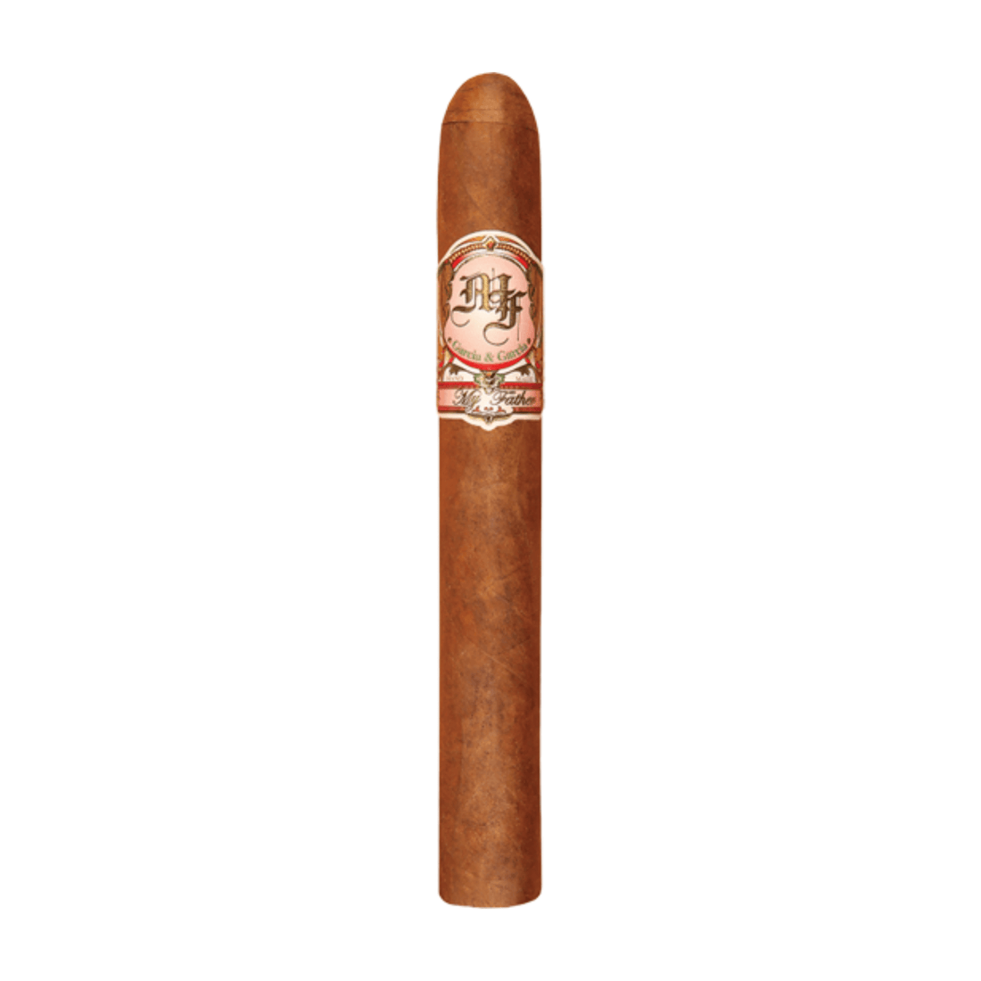 My Father No. 3 Cremas cigar featuring Ecuadorian Habano Rosado wrapper and Nicaraguan blend, 6 x 49 size, medium to full strength.