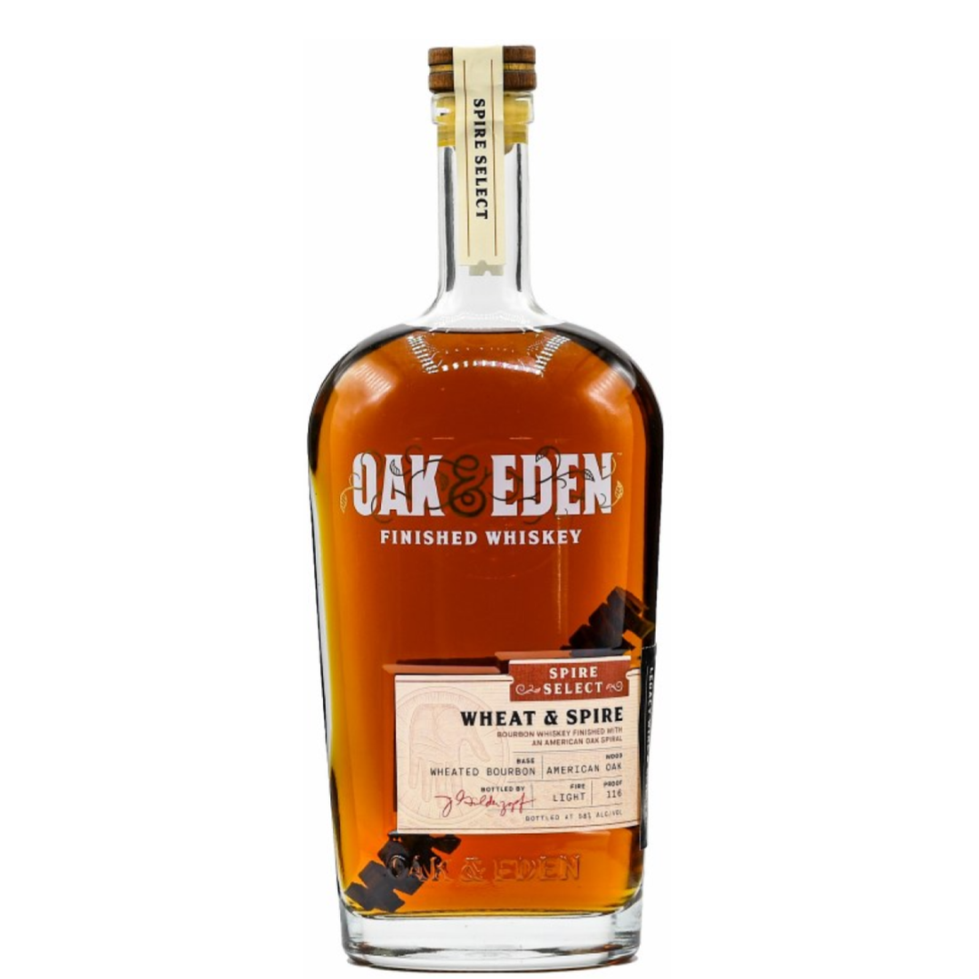Oak and Eden Wheat &amp; Spire Finished Whiskey 750ml
