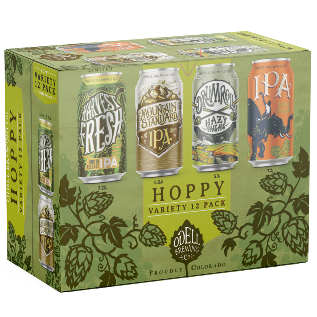 Odell Hoppy Variety 12 Pack | 12oz Cans