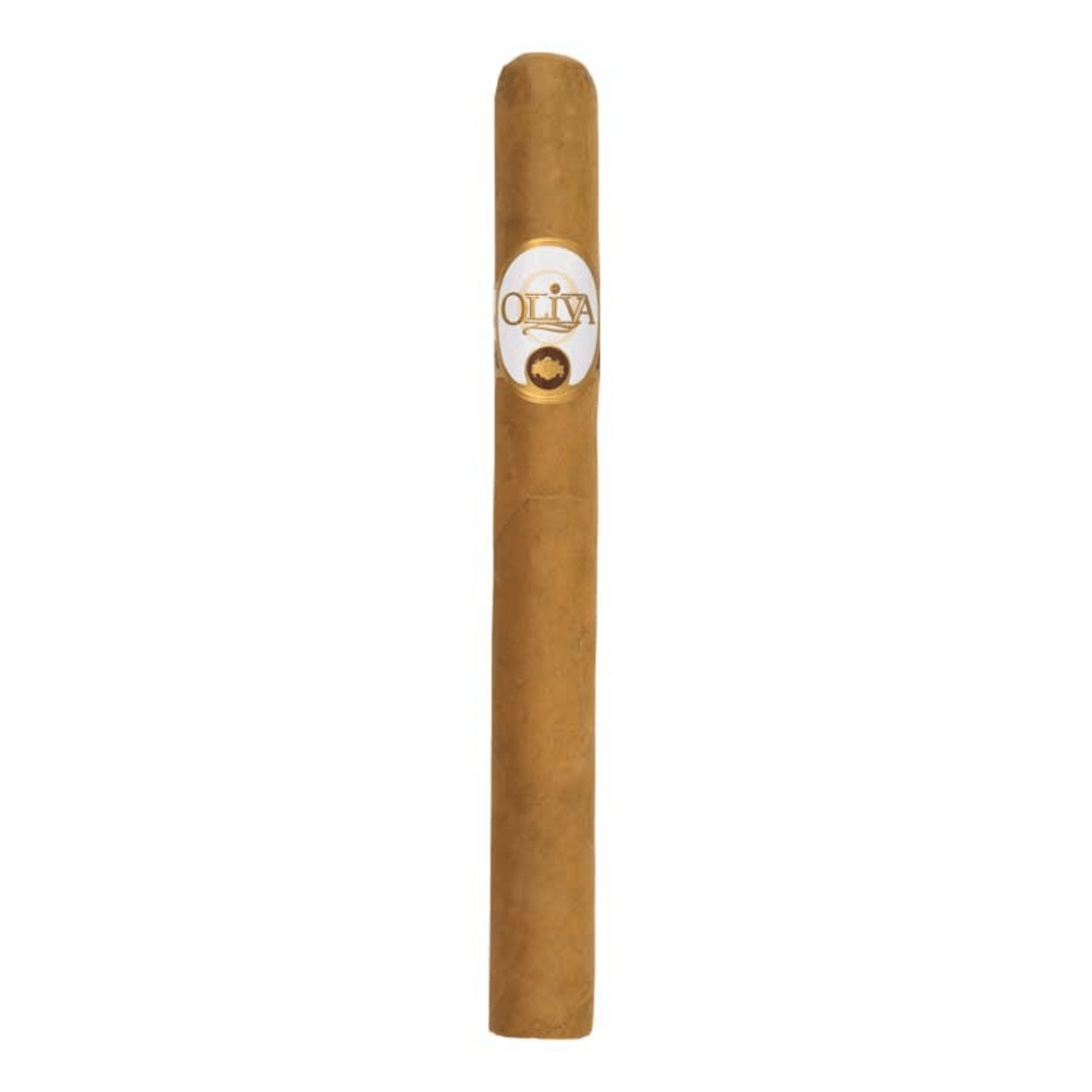 Oliva Connecticut Reserve Churchill cigar, mild-medium strength, Ecuadorian Connecticut wrapper, Nicaraguan origin, 7x50 size.