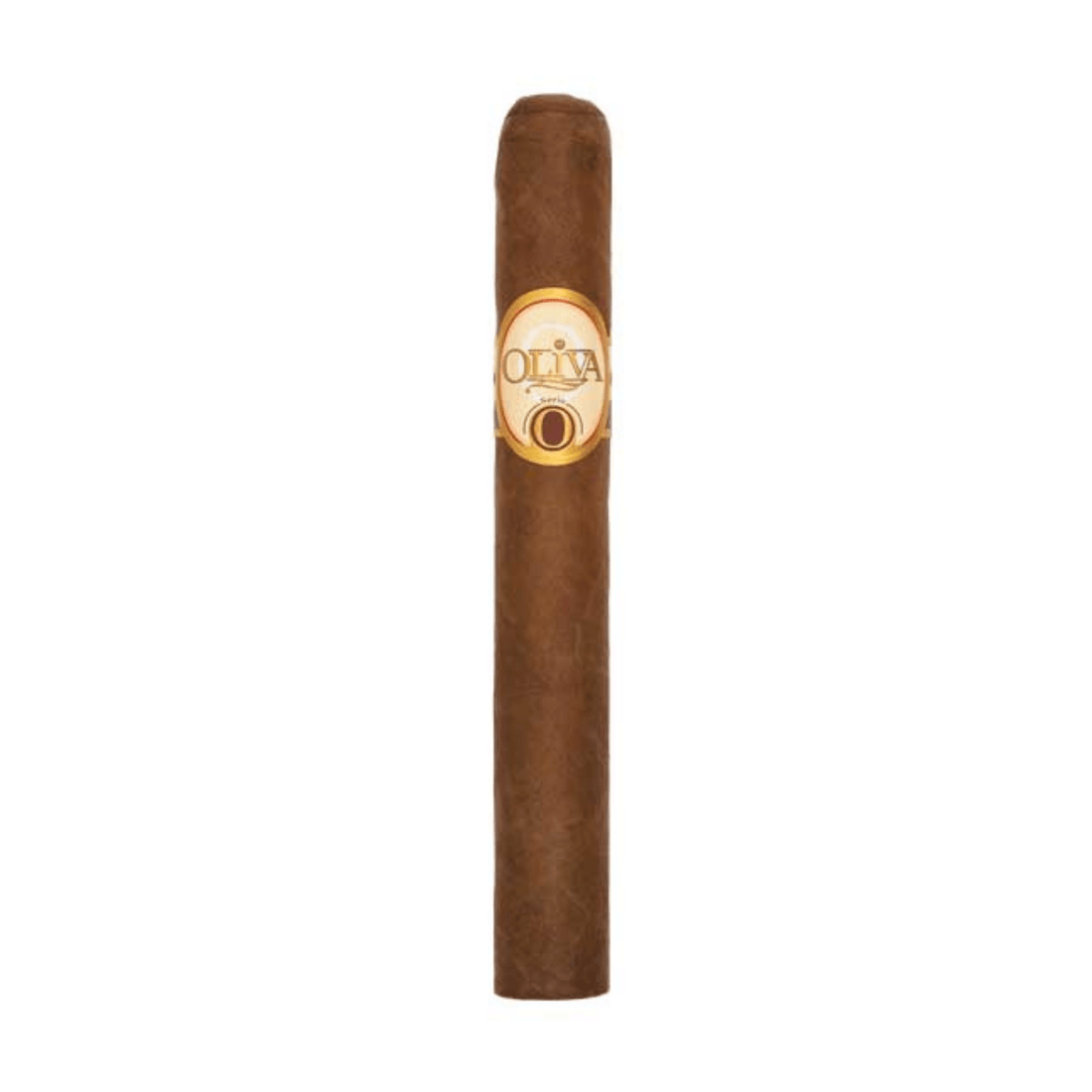 Oliva Serie O Toro cigar with Nicaraguan Sun-Grown Habano wrapper, offering medium to full strength and rich flavor.
